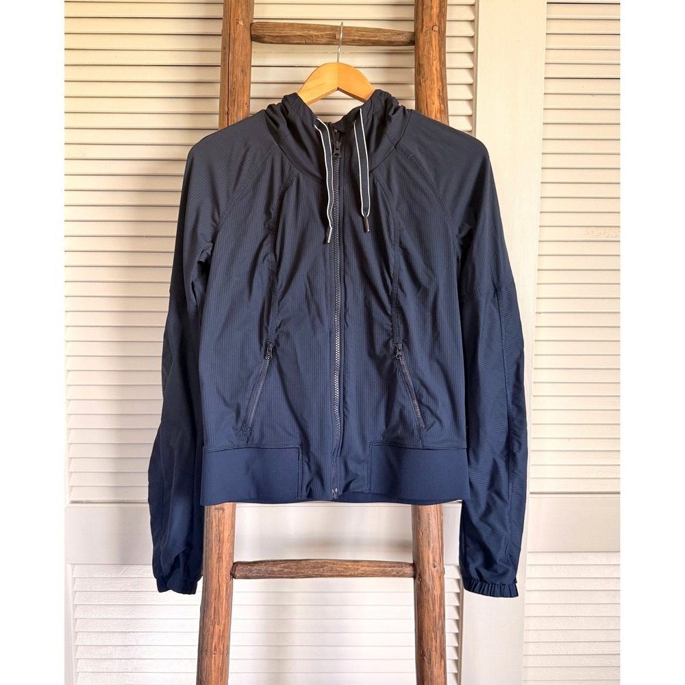 Lululemon‎ Dance Studio Jacket Size 6 Navy Blue